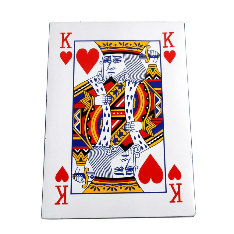Jumbo Full Deck Playing Cards Huge Poker Game Party Prank Magic Trick Accessory Jumbo Full Deck Playing Cards Huge Poker Game Party Prank Magic Trick Accessory