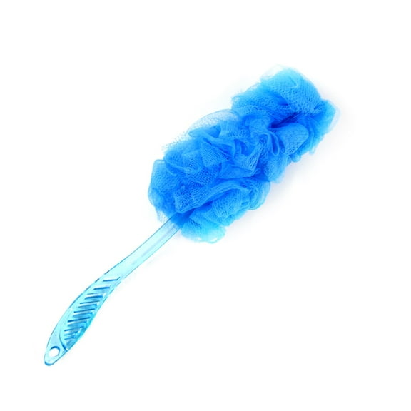 TreasureGurus Long Handle Shower Bath Loofah Body Back Scrubber Pouf Exfoliating Washcloth Loofa Sponge