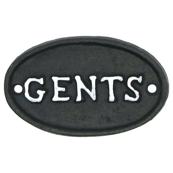 TreasureGurus Rustic Iron Bar & Game Room Signs/Wall Signs, 6" x 5"