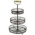 thumbnail image 1 of TreasureGurus Rustic Wire Baskets, Black, 1 of 3