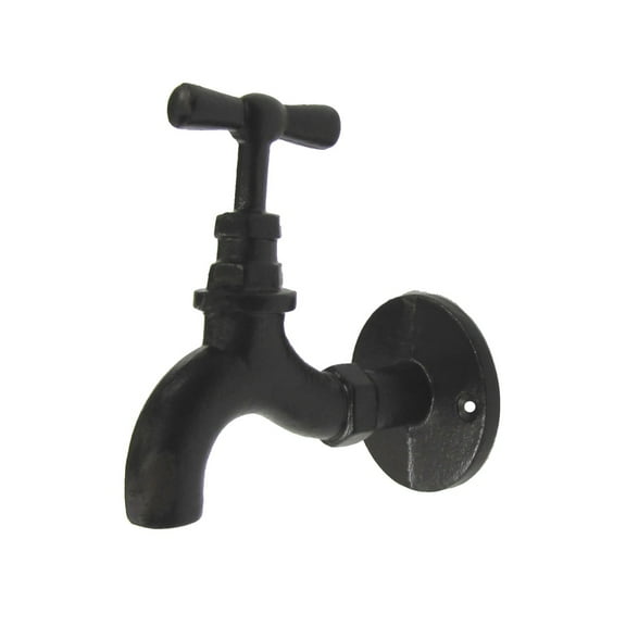 TreasureGurus Water Faucet Wall Mounted Dcor Towel Hooks