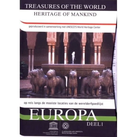Treasures Of The World - Europe (Part 1) - 10-DVD Box Set ( Treasures Of The World - Heritage of Mankind - Europe - Part One ) [ NON-USA FORMAT, PAL, Reg.0 Import - Netherlands ]