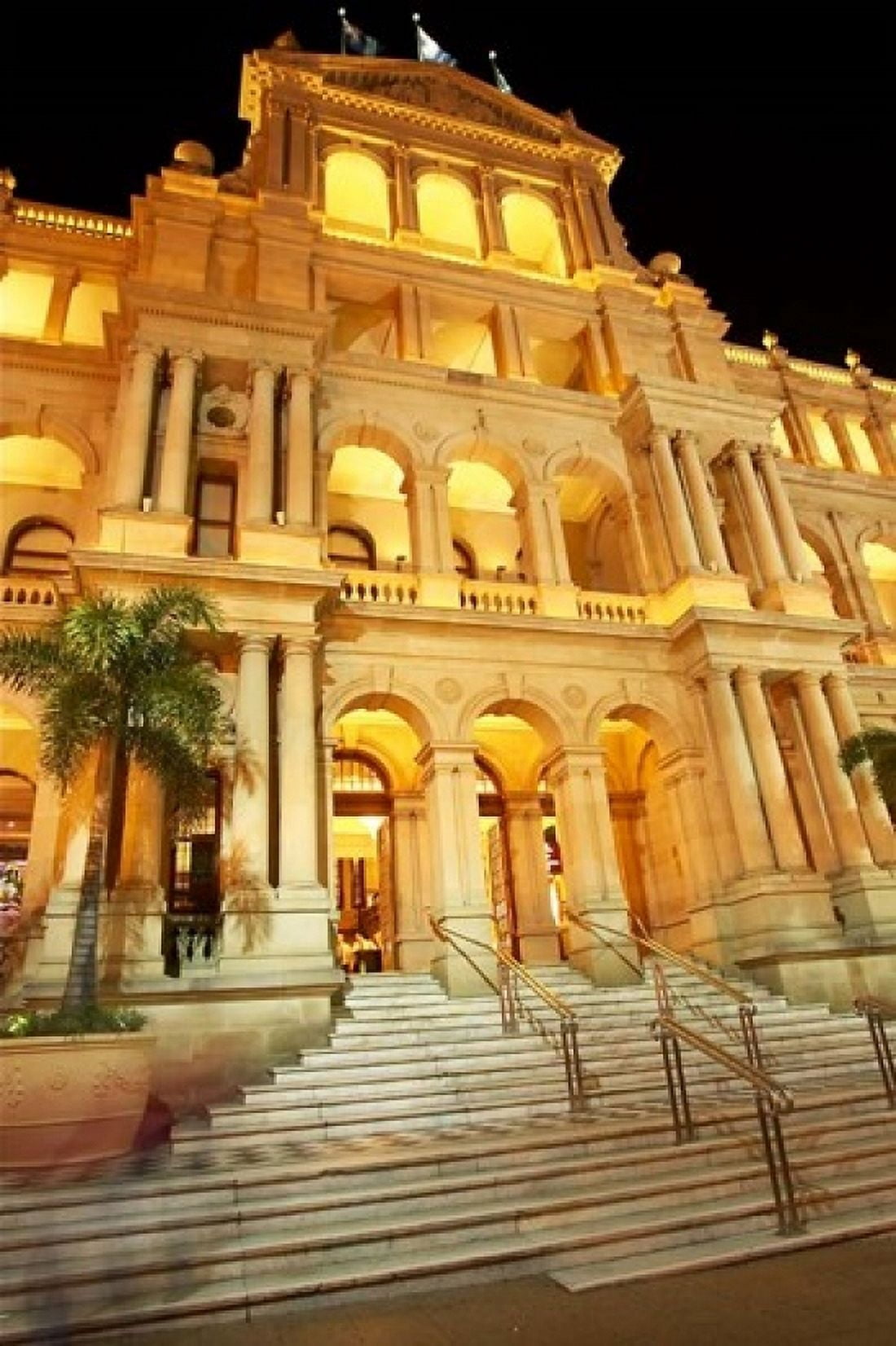 Treasury Casino Brisbane Queensland Australia Canvas Art - David Wall DanitaDelimont (24 x 36)