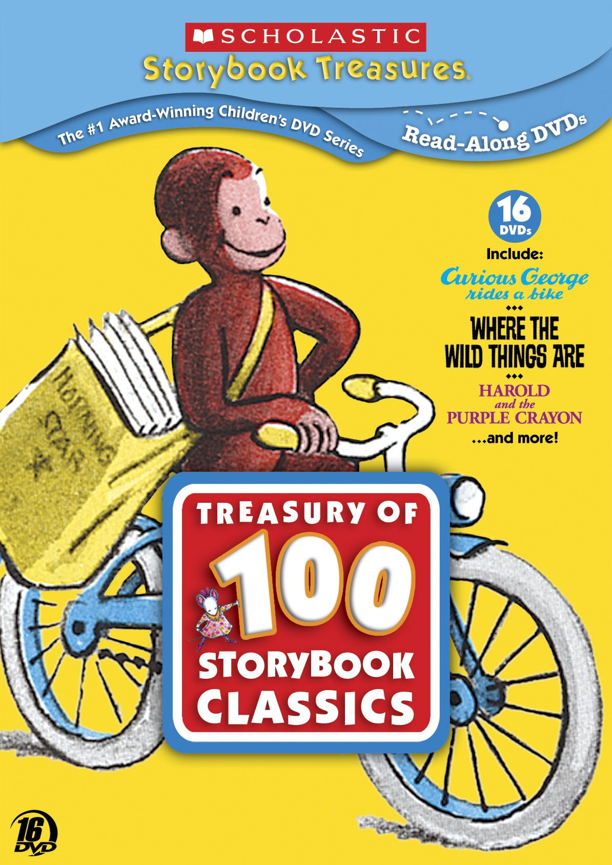 キッズ・ファミリー TREASURY OF 100 STORYBOOK CLASSICS DVD Scholastic Storybook Treasures: Treasury of 100 Storybook