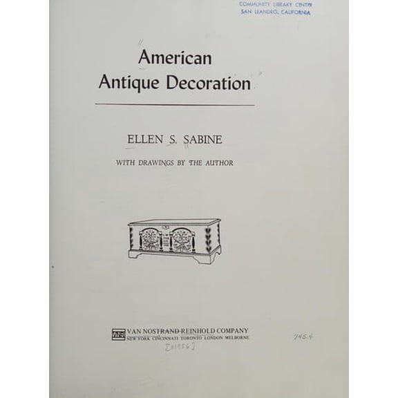 Pre-Owned Treasury of American Folk Patterns (Hardcover) 0442284233 9780442284237