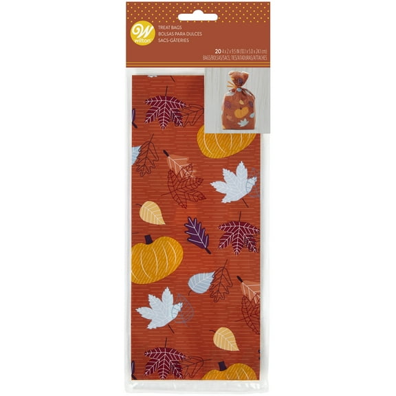 Autumn Treat Bags 4x2x9.5