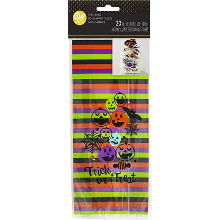 Treat Bags 20/Pkg-Trick Or Treat
