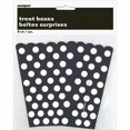 thumbnail image 1 of Treat Boxes 5.5''X3.75'' 8/Pkg-Midnight Black Decorative Dots, 1 of 1