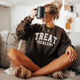 thumbnail image 1 of Treat Dealer Sweatshirt, Treat Dealer Shirt, Dog Mom Crewneck, Dog Mom, Dog Lover, Fur Parent Sweater, Dog Owner Tshirt All Size S-5XL, 1 of 5
