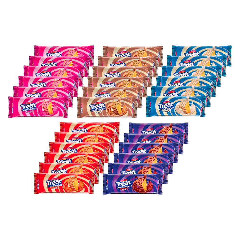 Treat Hazelnut, Strawberry, Vanilla, Orange & Choco Cream 5.29oz (150g