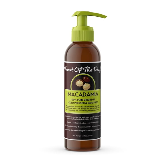 Treat Of The Day! Macadamia Oil 8oz