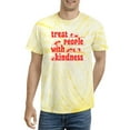 thumbnail image 1 of Treat People With Kindness! Tie Dye Cyclone Men -Image by Shutterstock, Male Large, 1 of 4