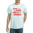 thumbnail image 1 of Treat People With Kindness! Tie Dye Cyclone Men -Image by Shutterstock, Male Medium, 1 of 4