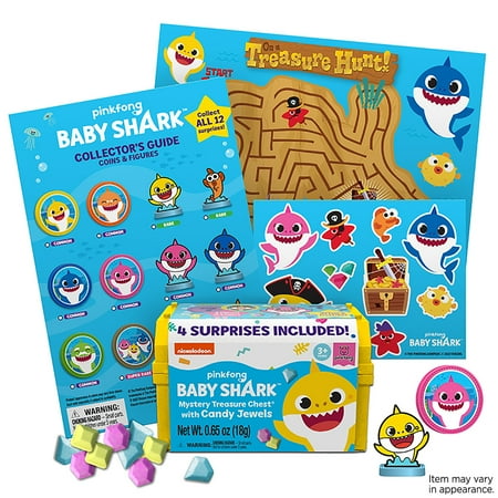 Baby Shark Mystery Treasure Chest with Candy