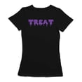 thumbnail image 1 of Treat Women Black T-Shirt, Female XX-Large, 1 of 4