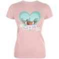 thumbnail image 1 of Treat Yo Self Cupcakes Juniors Soft T Shirt Blush Pink SM, 1 of 1