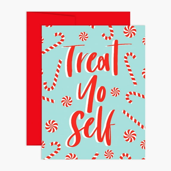 Treat Yo Self Holiday Gift Card Holder