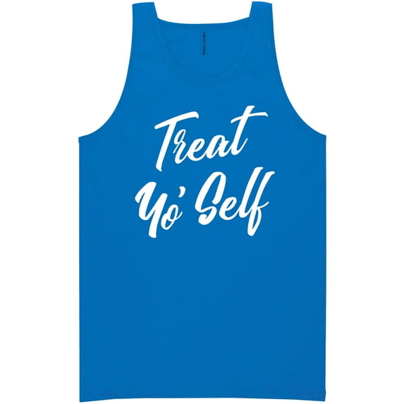 Treat Yo' Self Neon Tank Top
