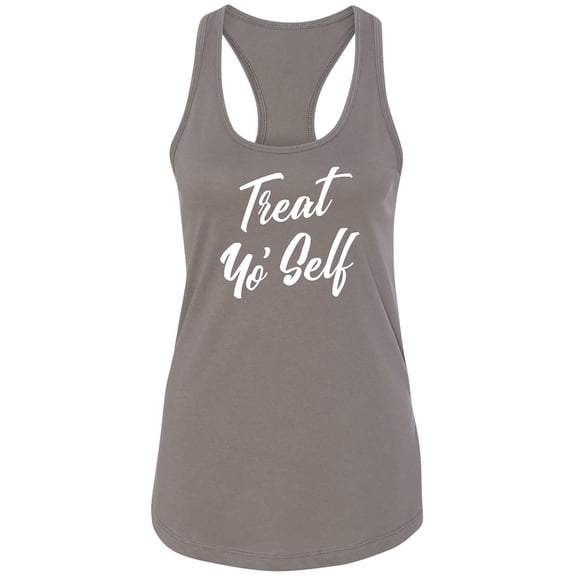 Treat Yo' Self Racerback Tank
