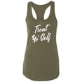 thumbnail image 1 of Treat Yo' Self Racerback Tank, 1 of 3