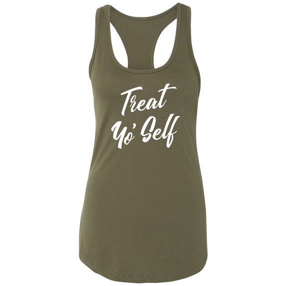 Treat Yo' Self Racerback Tank