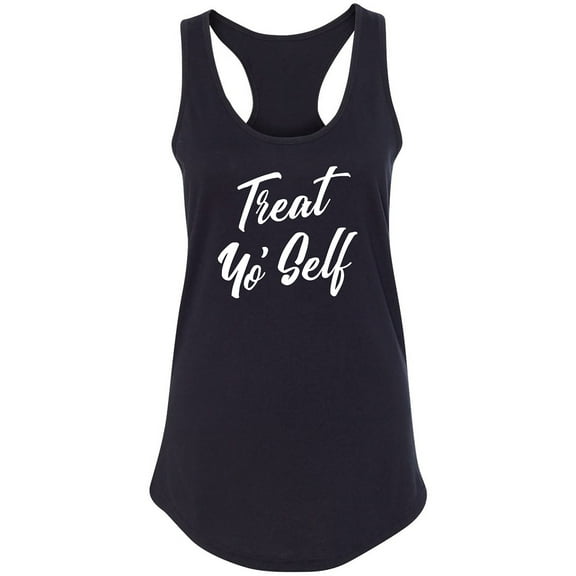 Treat Yo' Self Racerback Tank