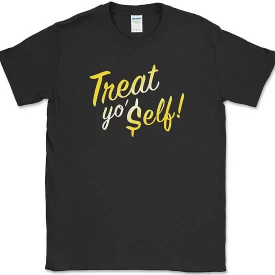 Treat Yo Self T-Shirt Funny Glammor Trendy Tee Unisex S-5XL Hot Trending Shirt, Vintage Birthday Gift