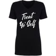 thumbnail image 1 of Treat Yo' Self Womens V-Neck T-Shirt, 1 of 2