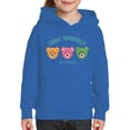 thumbnail image 1 of Treat Yourself With Kindness Hoodie Juniors -Image by Shutterstock,  Medium, 1 of 4