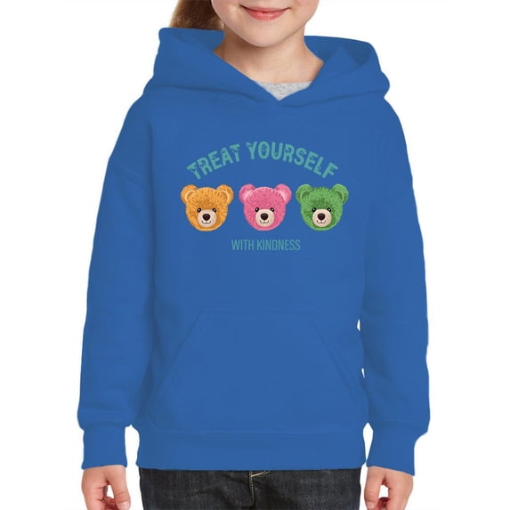 Treat Yourself With Kindness Hoodie Juniors -Image by Shutterstock, Medium
