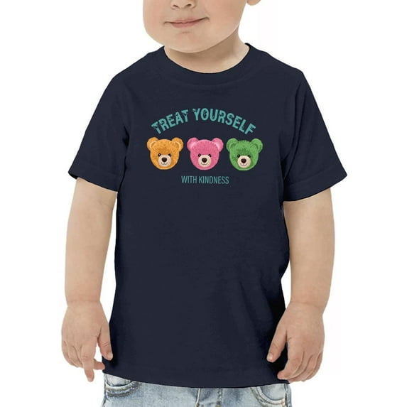 Treat Yourself With Kindness T-Shirt Toddler -Image by Shutterstock, 4 Toddler
