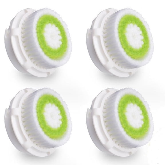 TreatMe100 4-Pack Acne Replacement Facial Cleansing Brush Heads for Clarisonic, 4 Ct