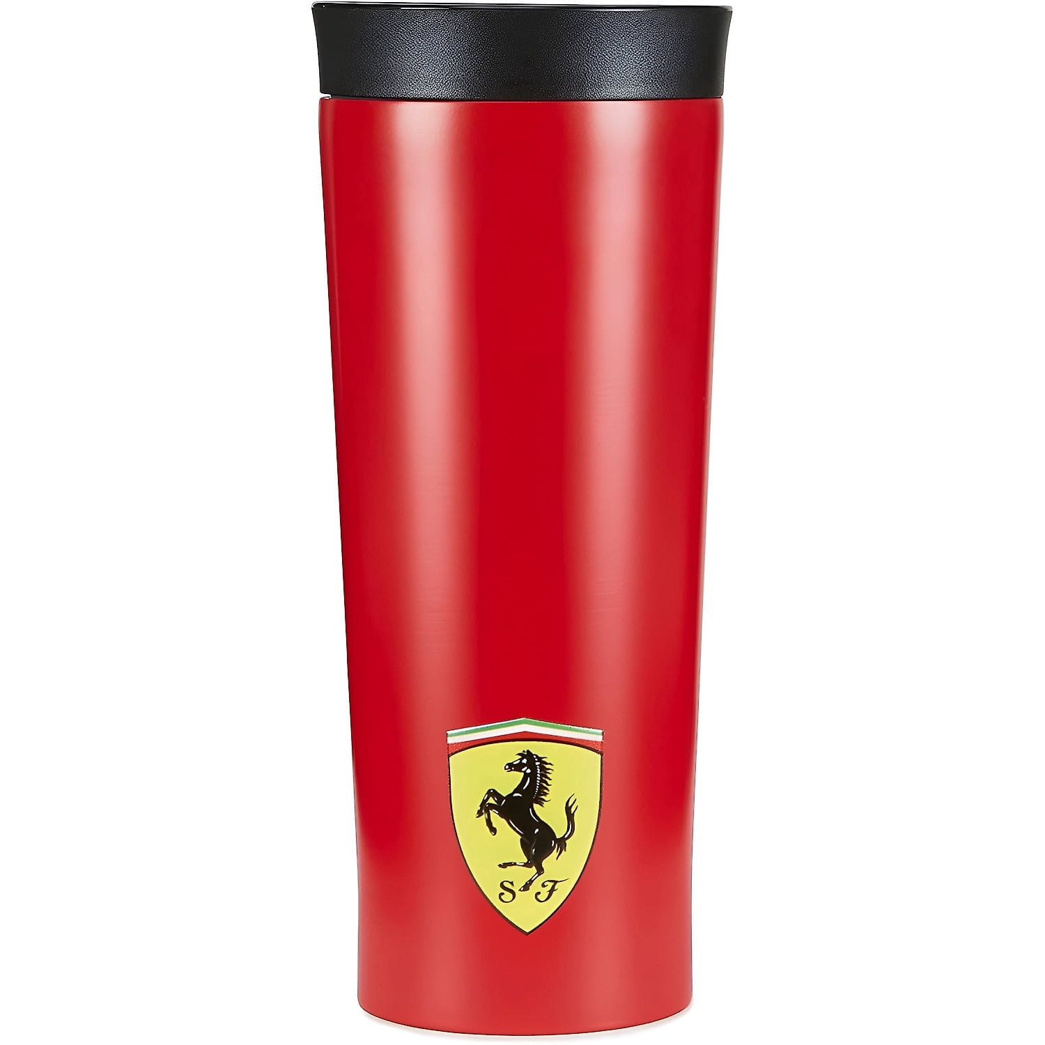 TreatMe100 Scuderia Ferrari Unisex 1 Pack Race Water Bottle Brushed Stainless Steel Red 460 ml (15 oz)