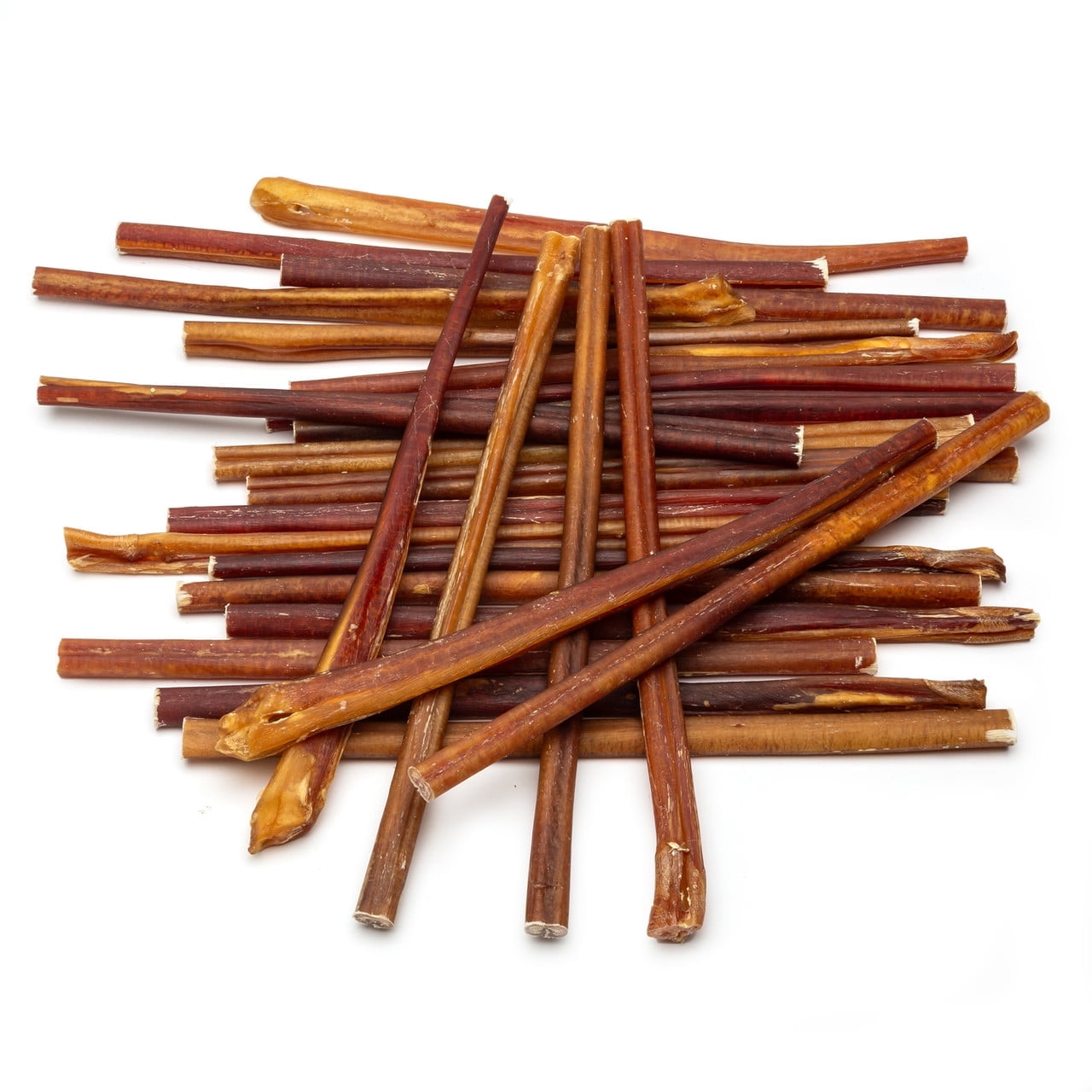 TreatWag Bully Sticks for Dogs, 12 Inch Premium Trim Size (3540 grams