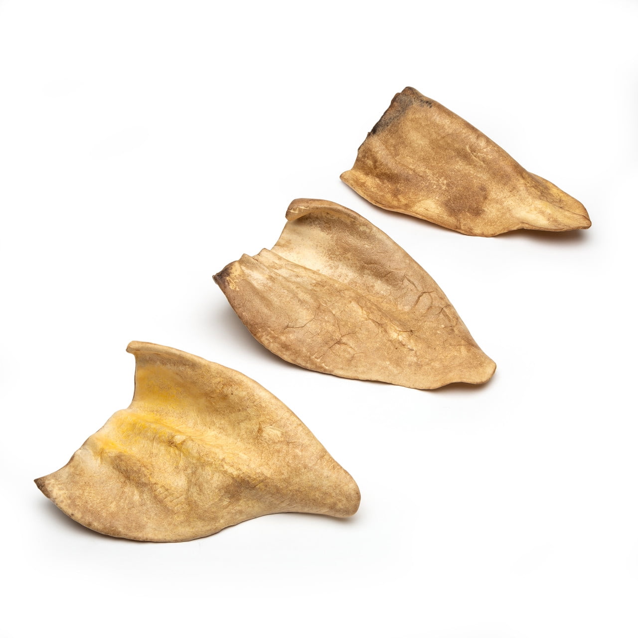 TreatWag Premium Cow Ears for Dogs, All Natural Peanut Butter Flavor