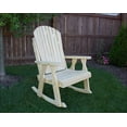 thumbnail image 1 of Treated Pine Curveback Rocking Chair, 1 of 3