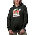 thumbnail image 1 of Treating Your Plant, Earth Day & Environmentalist Quote Art Merch Gift, Black Hooded Sweatshirt or Hoodie, XL, 1 of 5
