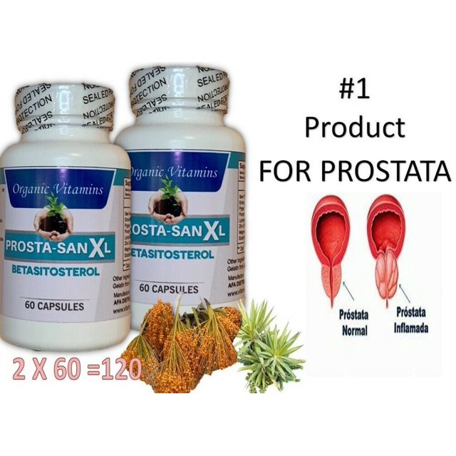 Treatment for Prostatitis Pills to shrink prostate 120 capsules