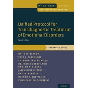 Treatments That Work Unified Protocol for Transdiagnostic Treatment of Emotional Disorders Therapist Guide, Paperback