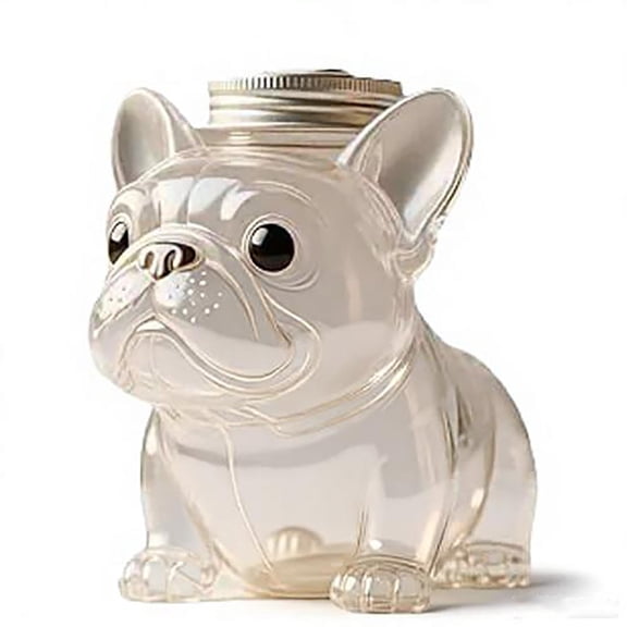 Treats Container, Airtight Dog Treat Jar, for Pets, Animal-Shaped Snack Canister and Cookie Dispenser, Kitchen, Home, Travel, Outdoor, Convenient Pet Food Storage