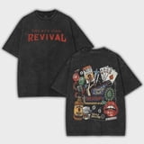 Treaty Oak Revival Graphic Tee Casino Cards Shirt Retro Band Style ...