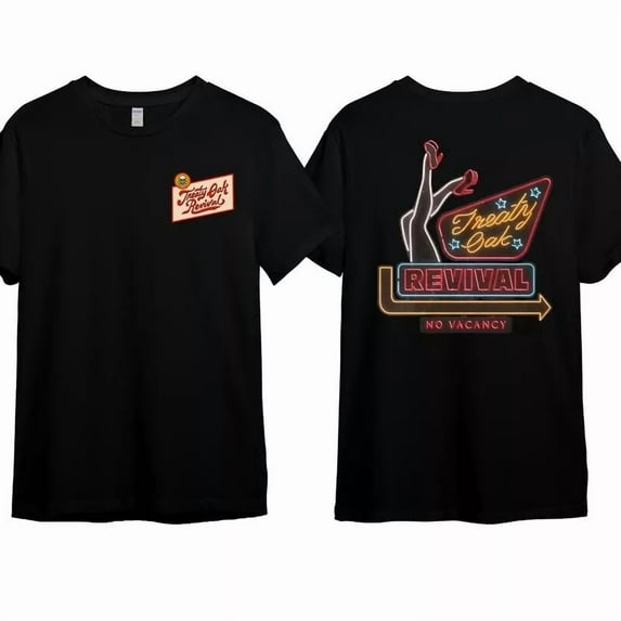 Treaty Oak Revival T-Shirt Cotton - Crewneck for Men & Women Gift Idea