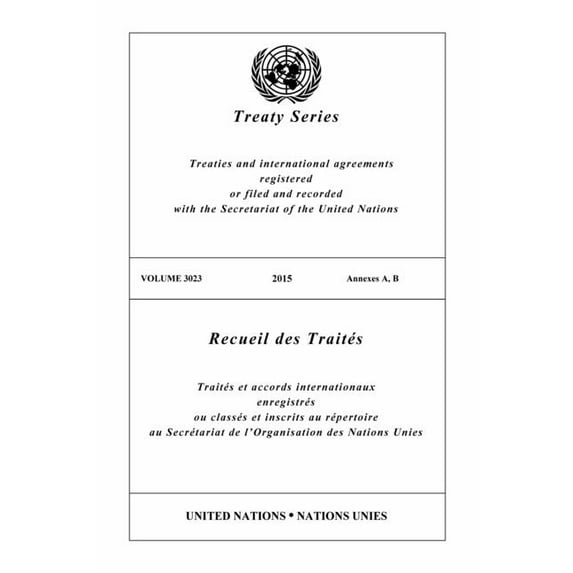 Treaty Series 3023 (Paperback)