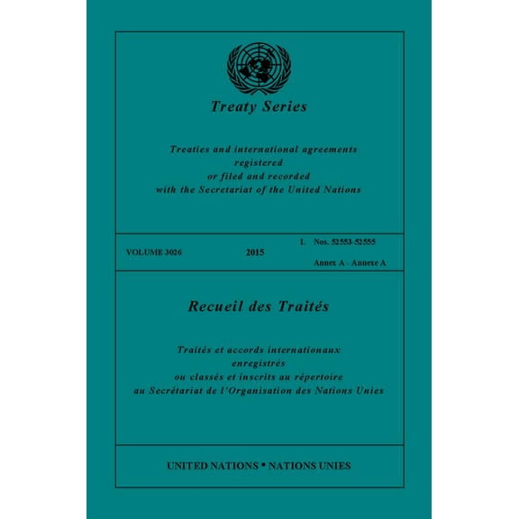 Treaty Series 3026 (Paperback)