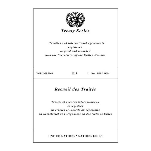 Treaty Series 3068 (Paperback)