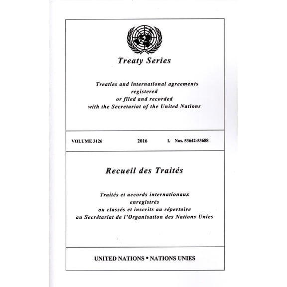 Treaty Series 3126 (Paperback)