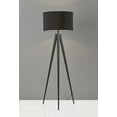thumbnail image 1 of Treble Floor Lamp Three Black Metal Legs, 1 of 2