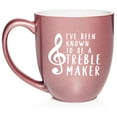 thumbnail image 1 of Treble Maker Funny Music Teacher Gift Ceramic Coffee Mug Tea Cup Gift (16oz Rose Gold), 1 of 1