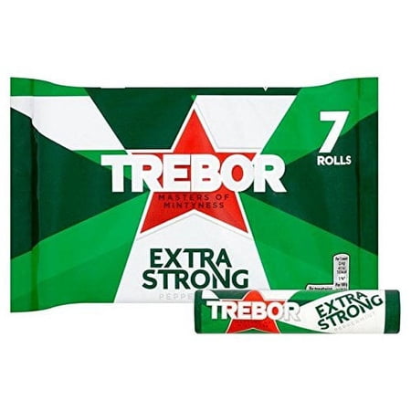 Trebor Extra Strong Peppermint 7 x 41g