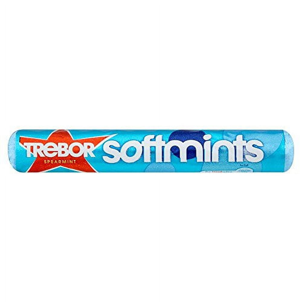 Trebor Spearmint Soft Mint 44.9g Pack of 3 (44.9g x 3 Sticks